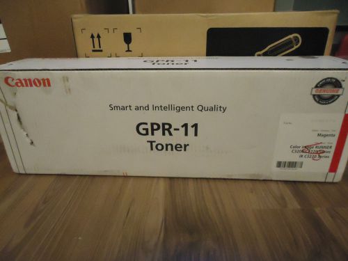 New in Box Genuine Canon GPR-11 MAGENTA Toner Cartridge C3200/C3220 Series