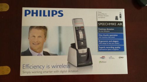Philips SpeechMike Air Wireless Dictation Microphone, LFH3010 ,UPC 605342033121