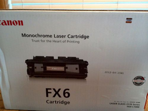 CANON FX6 (1559A002 AA) BLK Toner LASER CLASS FAX-L1000