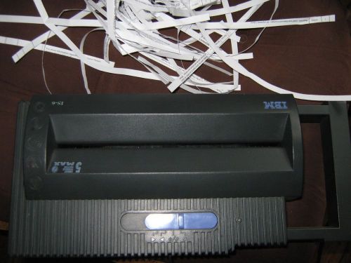 IBM IS-6 Electric Paper Shredder