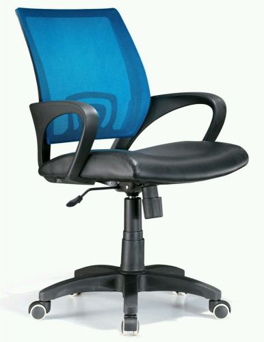 Lumisource OFC-OFFCR MBU Officer Office Chair Blue
