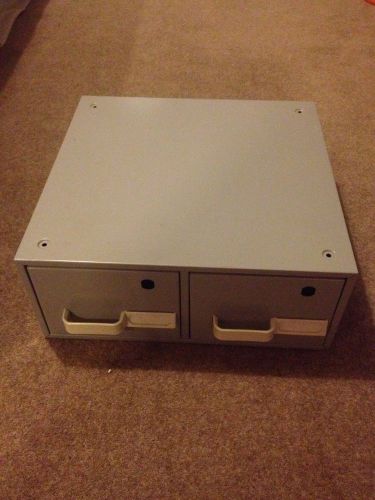 Metal A5 Two Drawer Card Filing Cabinet Office Filing Drawers