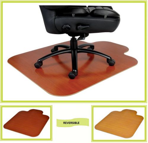 TRADITIONAL WOOD WOODEN (OAK OR CHERRY) XLARGE CHAIR MAT W/LIP SALE UP TO 40%OFF