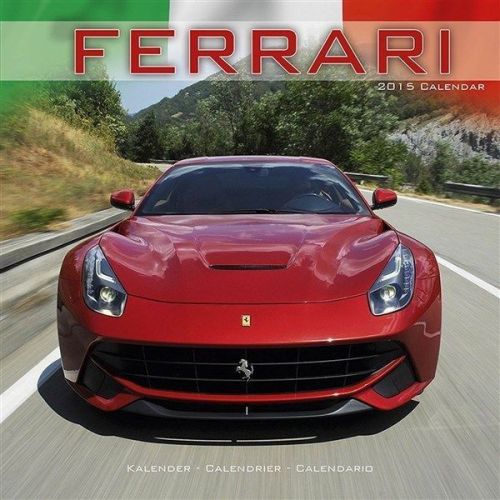 NEW 2015 Ferrari Wall Calendar by Avonside- Free Priority Shipping!