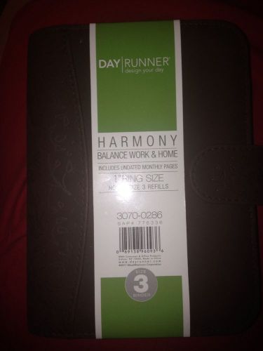 Day Runner® Harmony Organizer / Planner - Berry  3070-0286 10A4