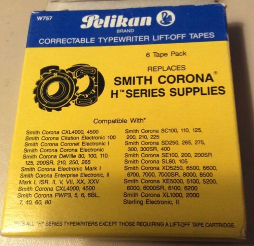Smith-Corona Lift-off Tapes H-Series 4 of 6 Still New in Box