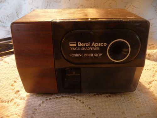 Vintage Berol Apsco Electric Pencil Sharpener