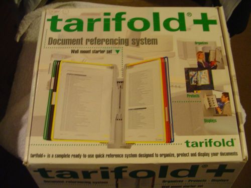 Tarifold TW291, Wall Unit, Starter Set w/Five Pockets , Reference OR RECIPE HOLD