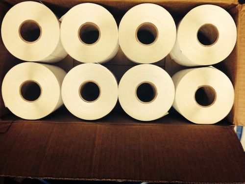 UPS 8 rolls of 250/2000 labels Thermal Labels, 4&#034; x 6&#034; with 2&#034; tab for UPS
