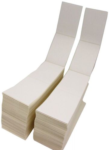 Fanfold 4&#034;x6&#034; Thermal Shipping Labels Fanfolded For all thermal Printers100 Each