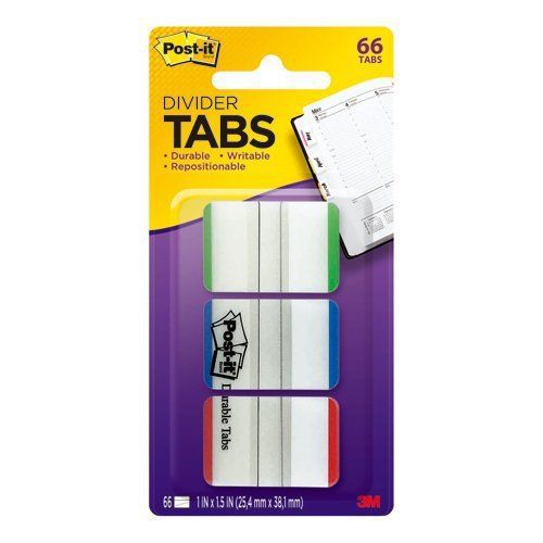 Post-it Tabs Index Tabs Lined, 1-Inch 686L-GBR (Japan Import)