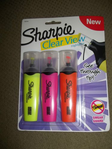 sharpie clear view highliters