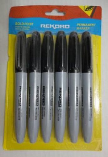 360pc bulk lot of fat round thick black permanent markers school office crafts for sale