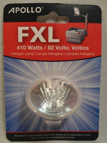NEW APOLLO FXL 410 WATTS 82 VOLTS HALOGEN LAMP PROJECTOR BULB FXL 14209