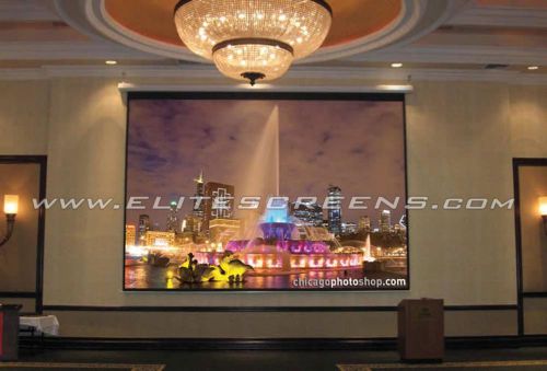 Elite screens vmax235xwv plus4 235&#034;(4:3) large size electric projection screen for sale