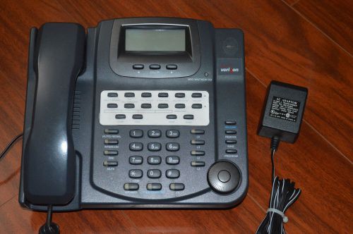 Verizon HAC NSQ412 4-Line 4 line intercom business phone with stand