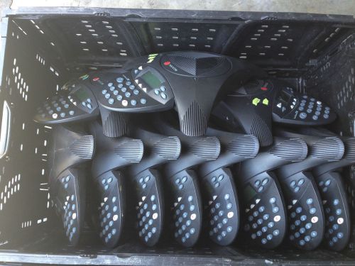 Lot of (11) Polycom Soundstation 2W  EX Phones For Parts or Not working