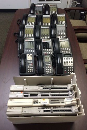 Office telephone set equiped with Voicemail Processor and ACS Processor