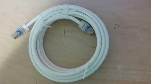 12 Feet RG-6 Coaxial Cable with Ends, White New. Time Warner OEM