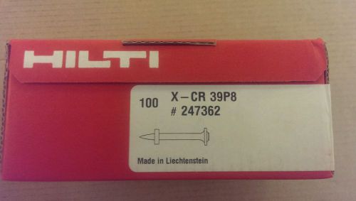 Hilti 1 1/2&#034; Stainless Steel Concrete Nail, box of 100, model X-CR 39P8