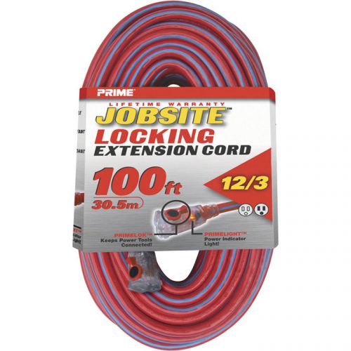 Prime Jobsite Locking Extension Cord-100ftL #KCPL507835