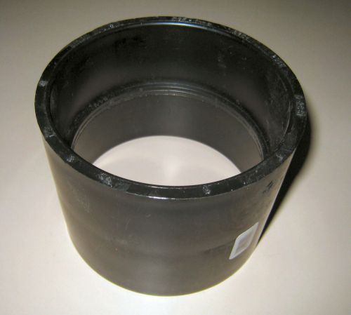 Mueller pipe coupler coupling black 4in abs nos m/n 2936 astm d2661 solvent weld for sale