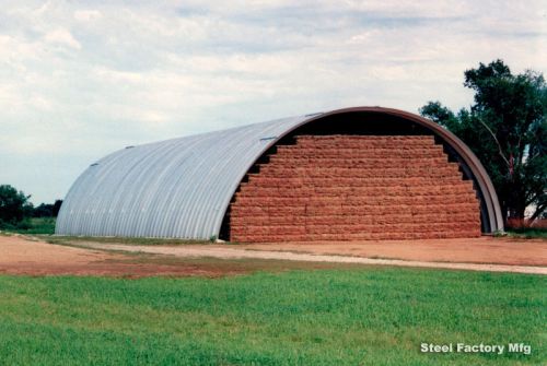 Steel factory 50x50x17 metal arch quonset building farm use livestock shelter for sale
