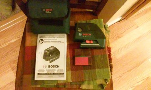 Bosch Professional Self-Leveling 5-Point Alignment Laser Cross Line Laser GCL 25