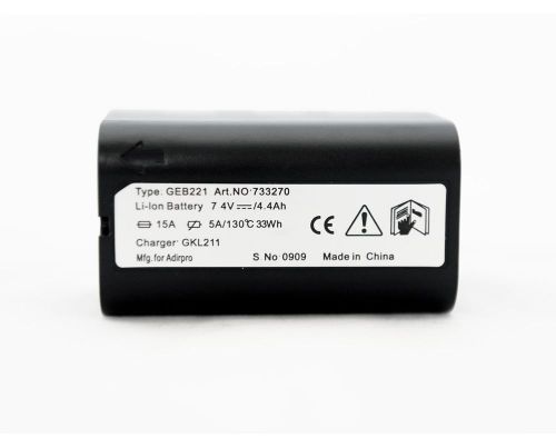 Li Ion Battery for Leica Total Stations, Lasers and GNSS Receivers 77GEB221
