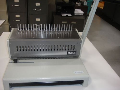 Ibico kombo plastic comb binding machine for sale