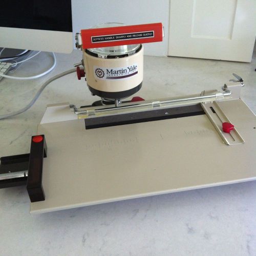 MARTIN YALE LIHIT LAB LHP-2001AA-SIX PAPER DRILL PUNCH: GREAT CONDITION!