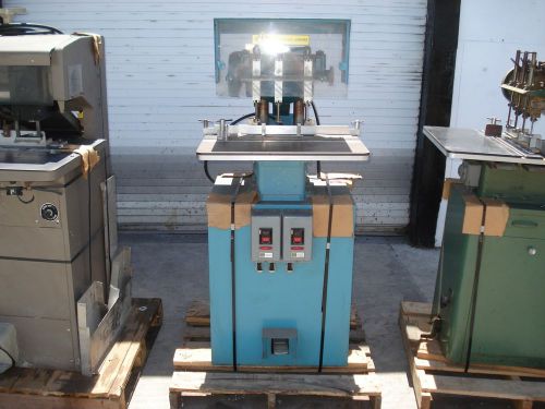 Nygren Dahly Paper Drill, Three heads, Excellent Condition