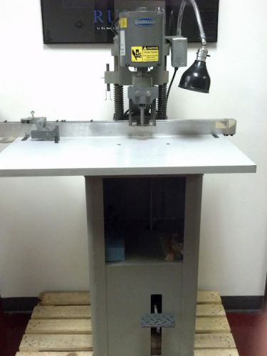 Challenge JF single hole paper drill foot operated. Looks and runs great.