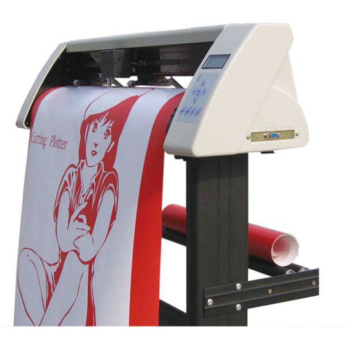 24&#034; vinyl sign plotter cutter with contour cut function - ship from ca warehouse for sale