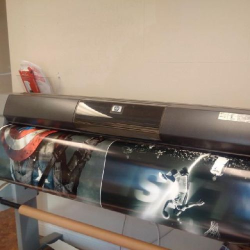 HP Designjet 5500 PS Printer 60&#034; Plotter  Hewlett Packard UV ink system