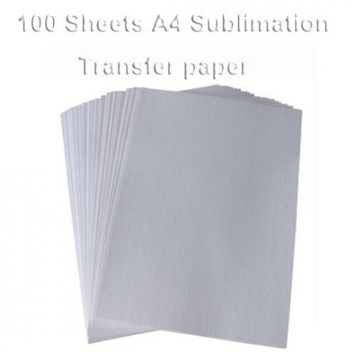 100 sheets a4 dye sublimation transfer paper heat press printing puzzle mugs @f for sale