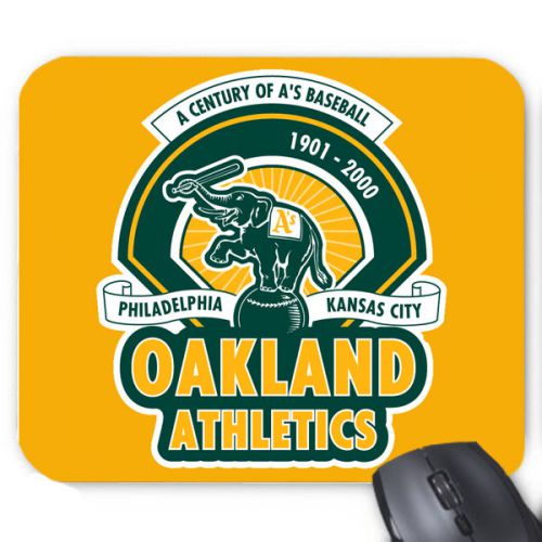 The Oakland Athletics Logo New Mouse Pad Mat Mousepad Hot Gift
