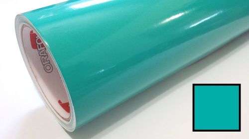 Turquoise Green Vinyl Graphics Decal Sticker Sheet Film Roll Overlay Craft 24&#034;