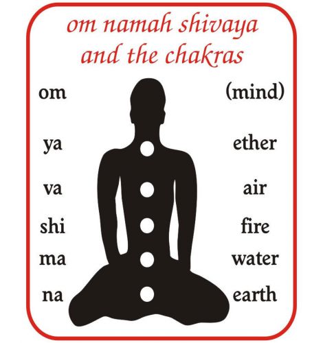 2X THE CHAKRAS Vinyl Sticker Meditation Yoga Om Aum Gift Removable FAC -  254