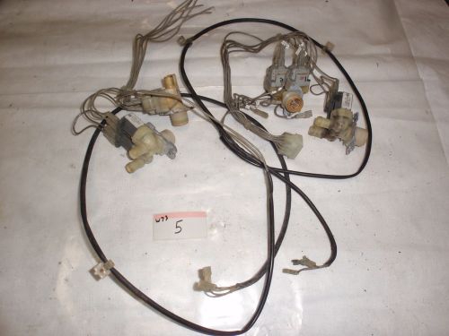 WASCOMAT COMMERCIAL WASHING MACHINE W73 FILL VALVE SOLENOIDS LOT OF 4