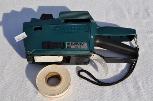 Garvey 22-8 contact label-er price gun labeling with extra roll  free shipping for sale