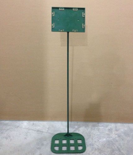 34&#034; Info-Stand Sign Holder Display - Commercial Nursery Garden Retail Supply