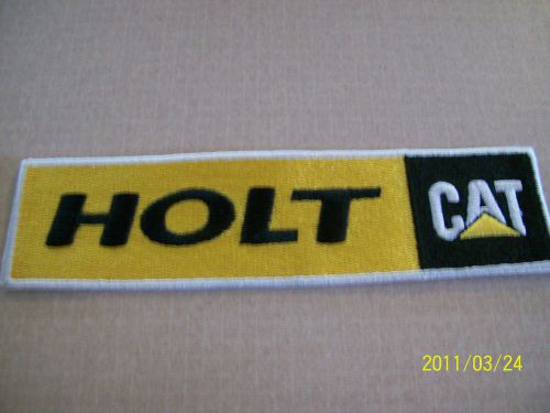 HOLT CATERPILLAR EMBROIDERED PATCH  TRUCK FARMING TRACTOR RARE