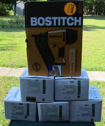 Bostitch nailer n88rh-1, and  23,000 nails for sale