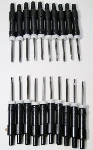 20 PC WEDGELOCK CYLINDRICAL CLECO FASTENERS 5/32&#034; AIRCRAFT TOOLS