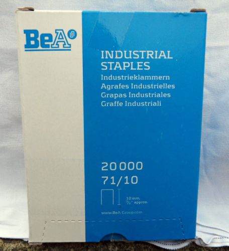 BeA Industrial Staples 71/10 upholstery use / 20 000