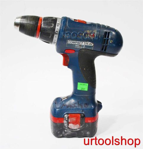 Bosch 14.4V Cordless Drill Compact Touch With 2 Batteries and Charger 3247-2 3