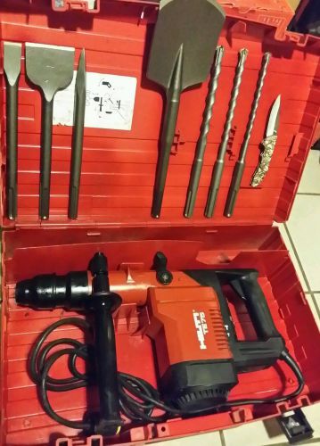 HILTI TE 75 HAMMER DRILL, IN GREAT CONDITION, FREE BITS &amp; CHISELS, FAST SHIPPING
