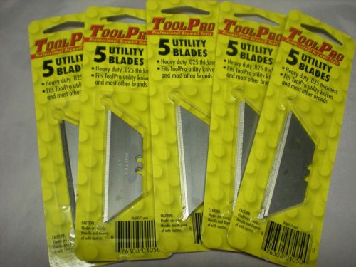 Tool Pro Drywall Finishing Taping Utility Blades 5 Pack