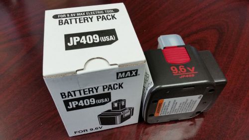Genuine MAX JP409 9.6V OEM Battery for RB395 RB392 RB515 Rebar tier tying tool